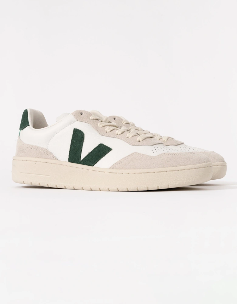 V-90 OT Leather Mens Trainers White/Cyprus