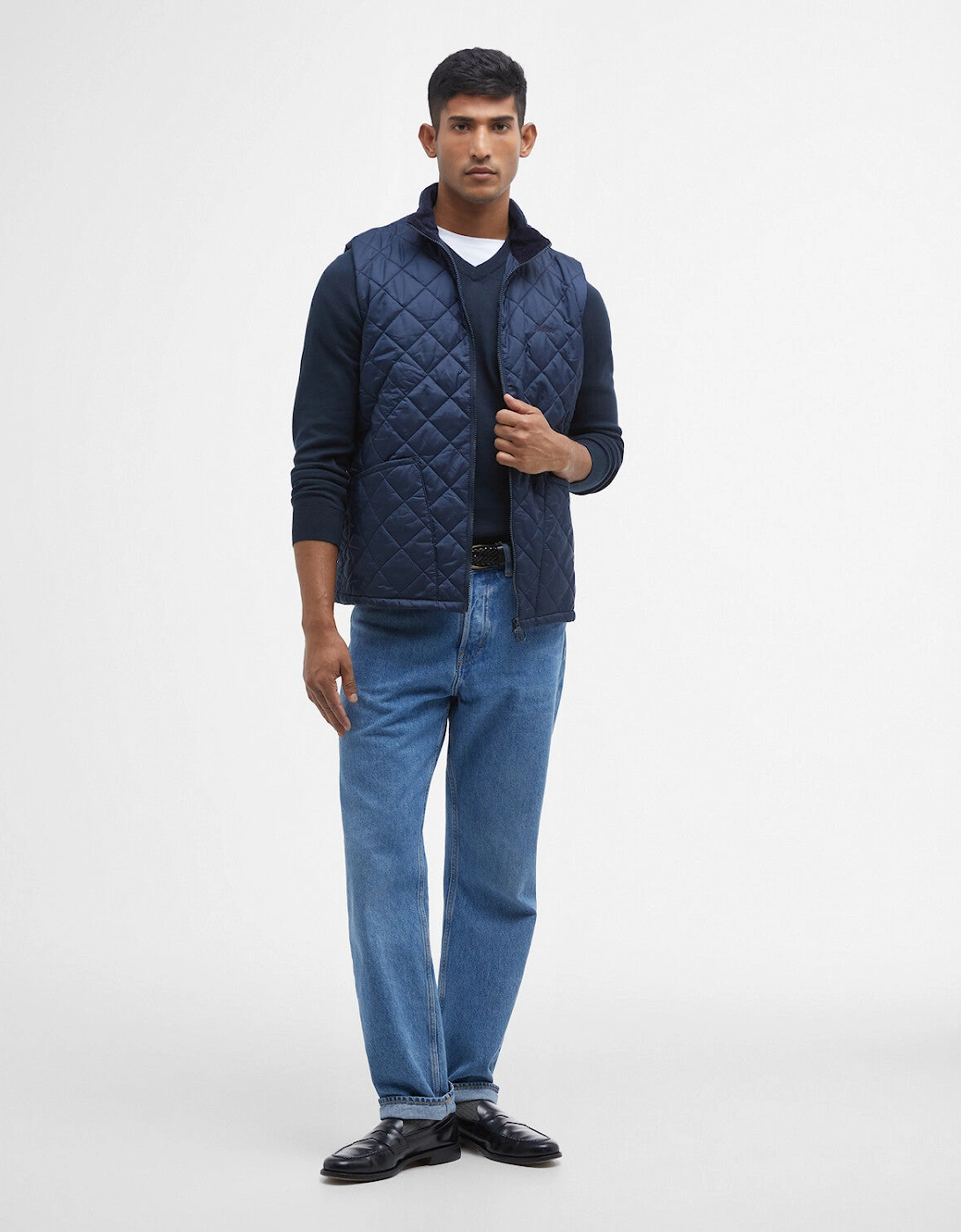 Monty Gilet - Navy Blue