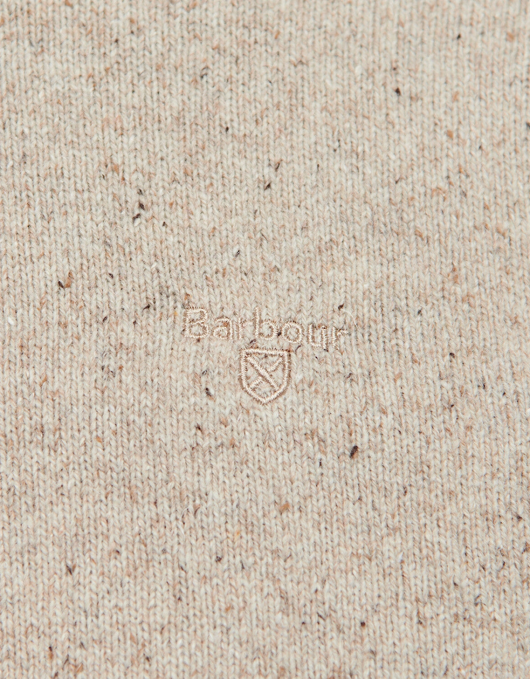Tisbury Crew Neck Knitted Jumper - Stone