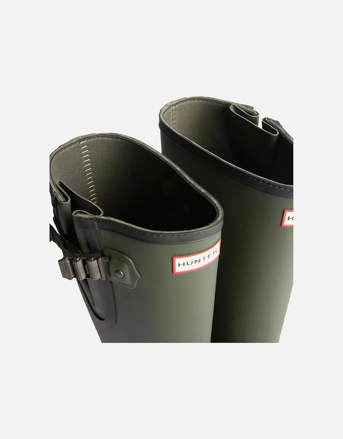 Field Downpour Adjustable Boot Rubber Men's Dark Olive/Black Wellington Boots