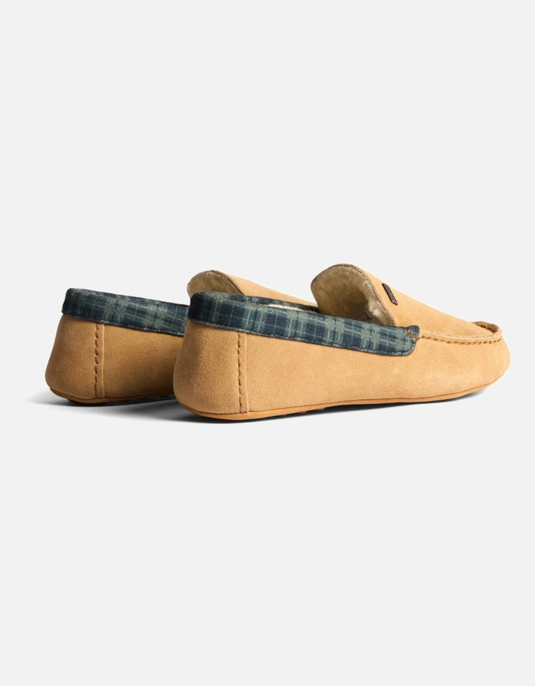 Moccassin Slipper Suede Men's Biscuit Slippers