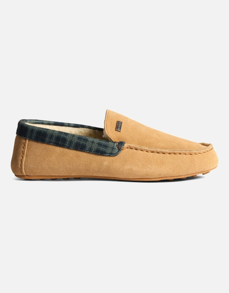 Moccassin Slipper Suede Men's Biscuit Slippers
