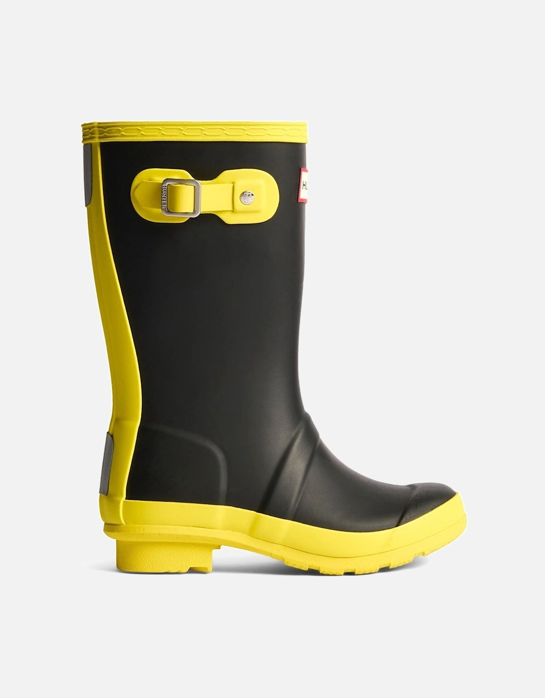 Junior Originals Boot Rubber Kid's Black/Illuminating Yellow Wellington Boots