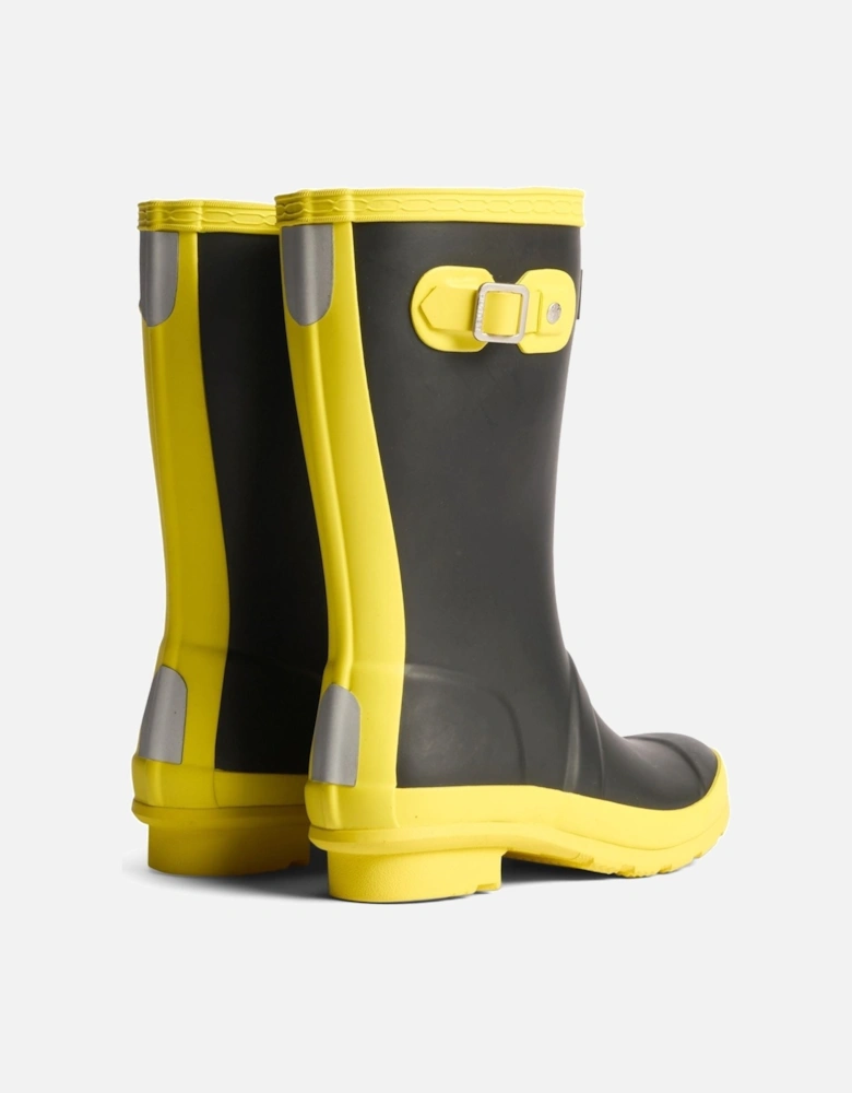 Junior Originals Boot Rubber Kid's Black/Illuminating Yellow Wellington Boots