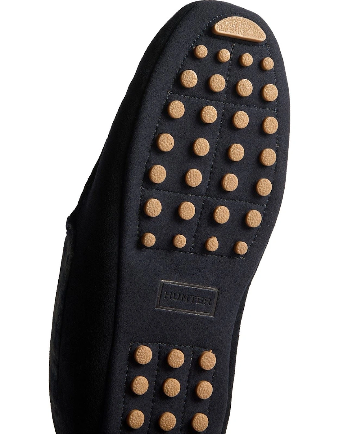 Moccassin Slipper Suede Men's Navy Slippers