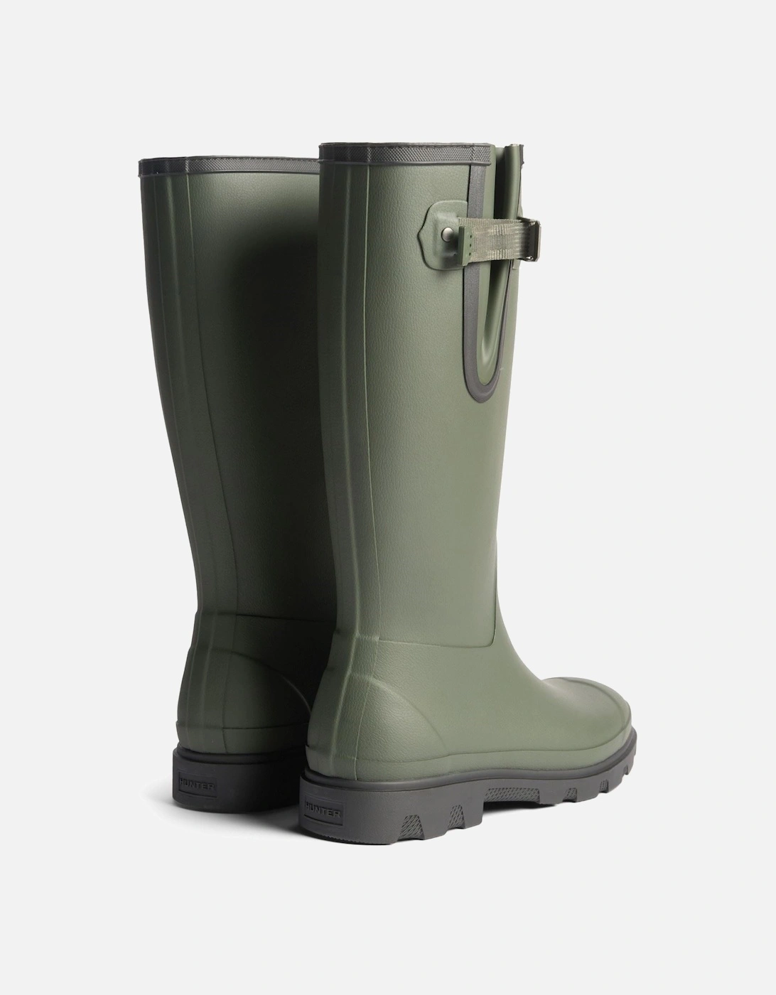 Field Downpour Boot Rubber Women's Dark Olive/Black Wellington Boots