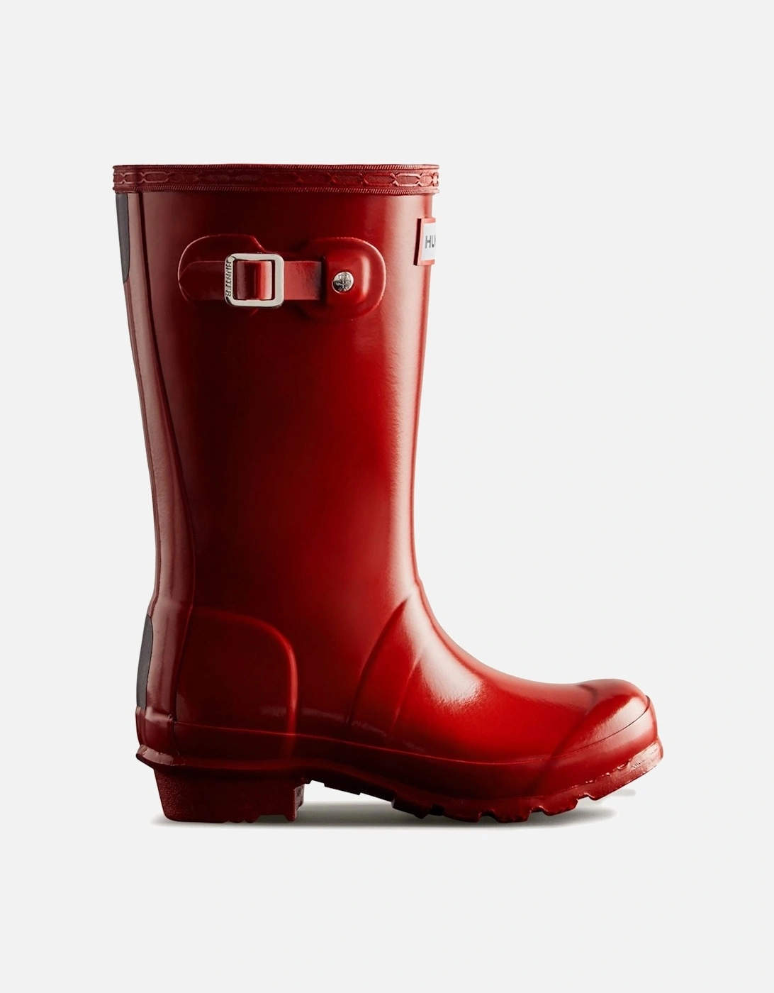 Junior Originals Gloss Boot Rubber Kid's Military Red Wellington Boots