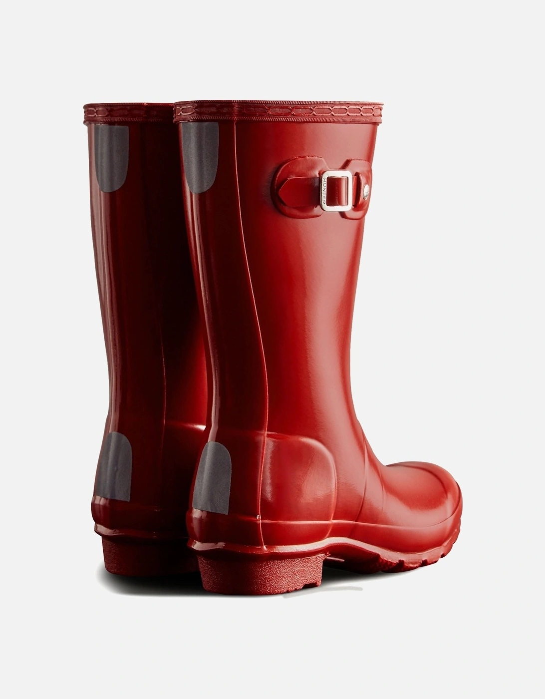 Junior Originals Gloss Boot Rubber Kid's Military Red Wellington Boots