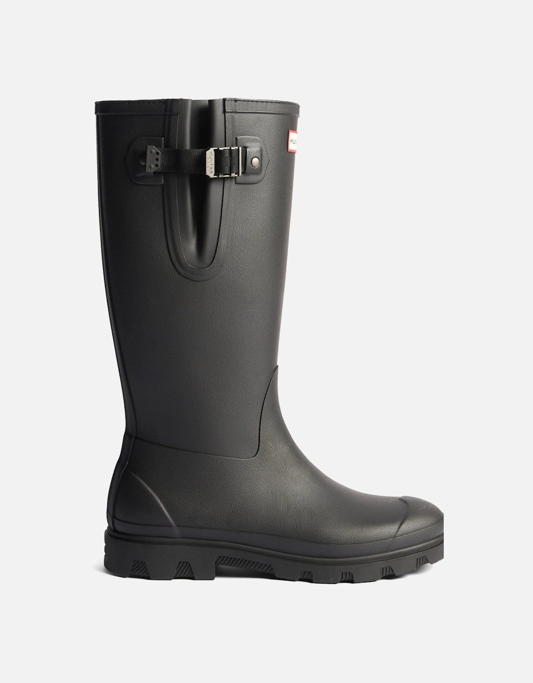 Field Downpour Adjustable Boot Rubber Men's Black Wellington Boots
