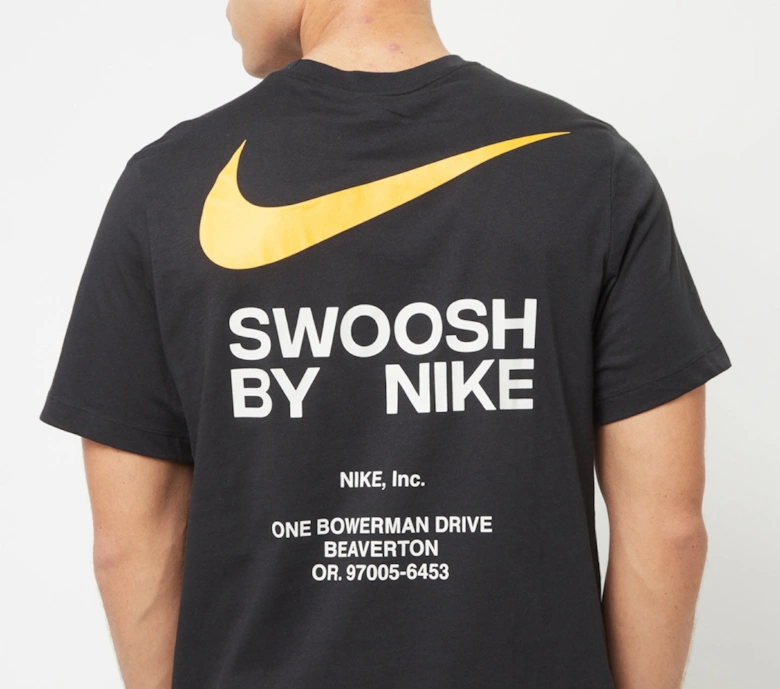 Corporate Swoosh T-Shirt Black