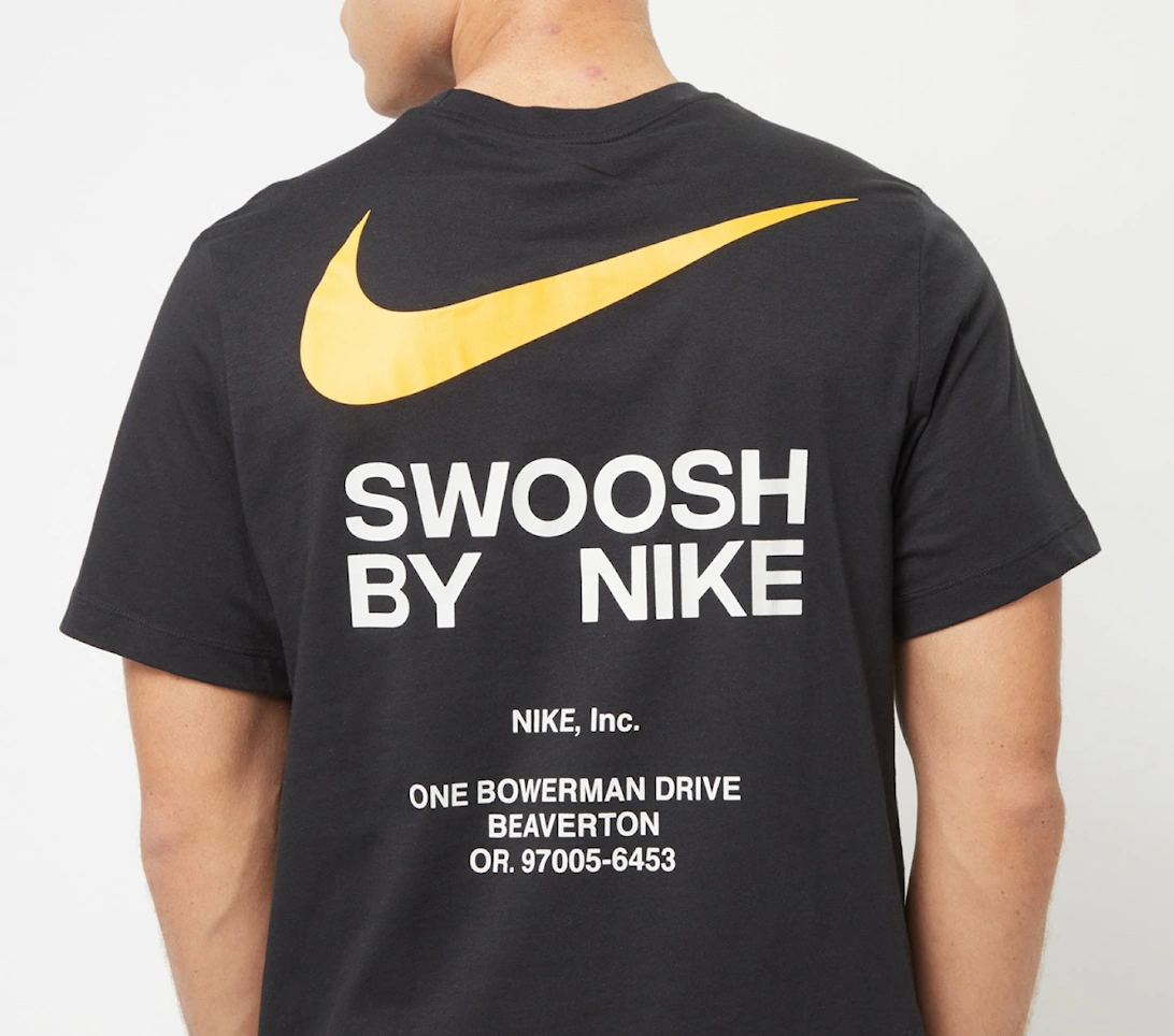 Corporate Swoosh T-Shirt Black