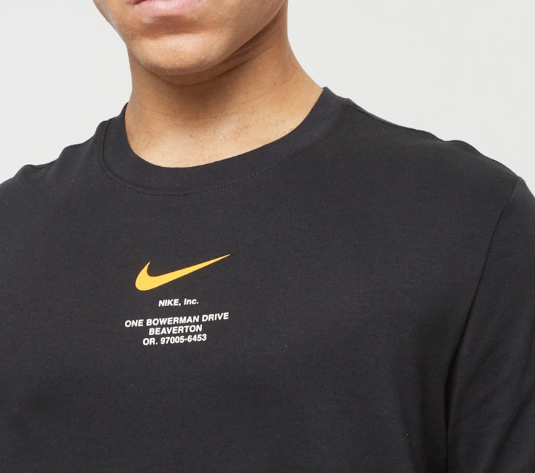 Corporate Swoosh T-Shirt Black