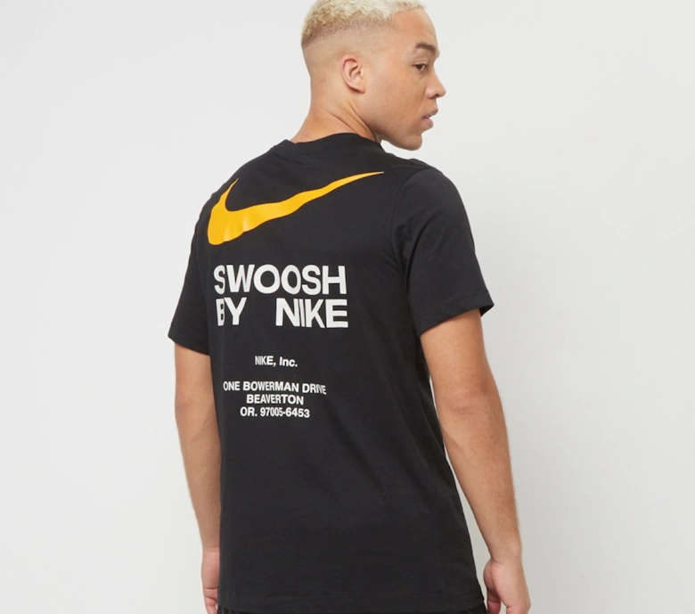 Corporate Swoosh T-Shirt Black