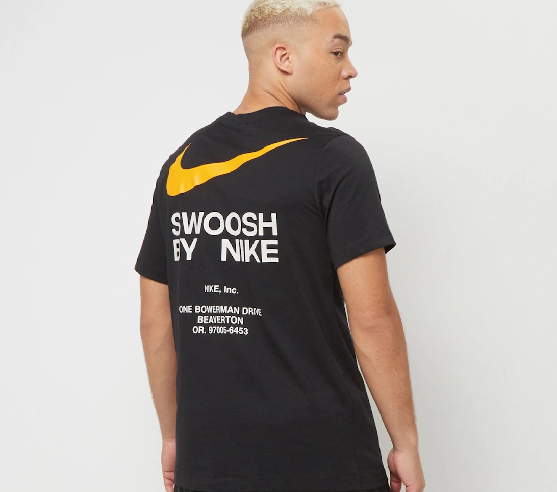 Corporate Swoosh T-Shirt Black