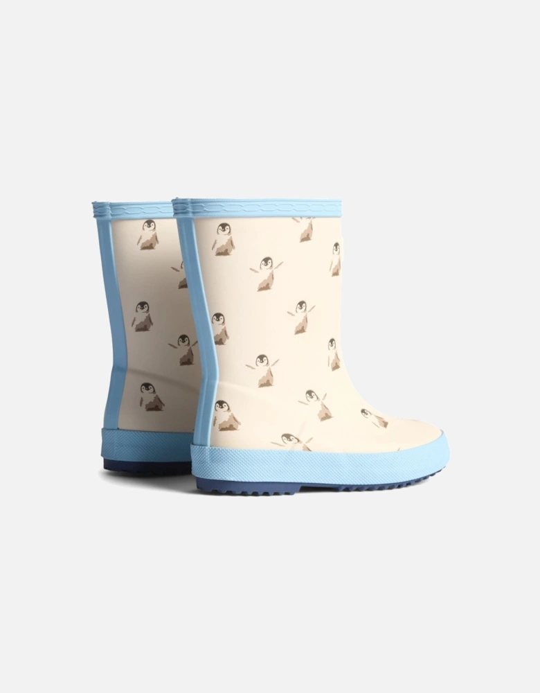 Kids First Boot Rubber Kid's Penguin Wellington Boots