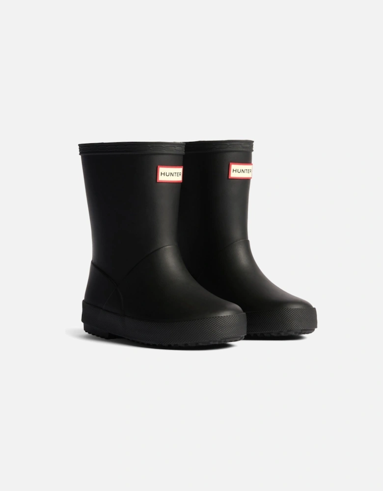 Kids First Insulated Boot Rubber Kid's Black Wellington Boots