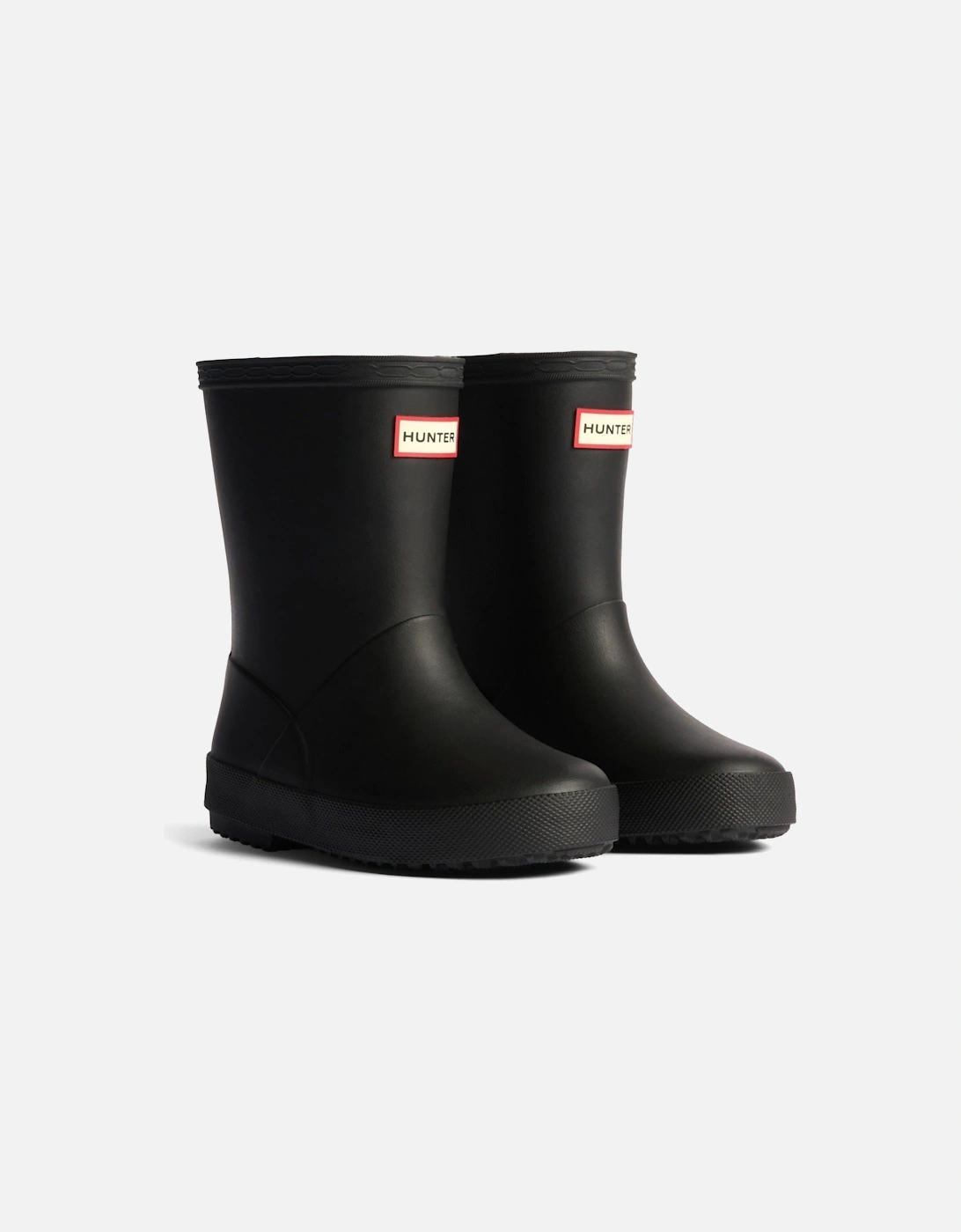 Kids First Insulated Boot Rubber Kid's Black Wellington Boots, 6 of 5