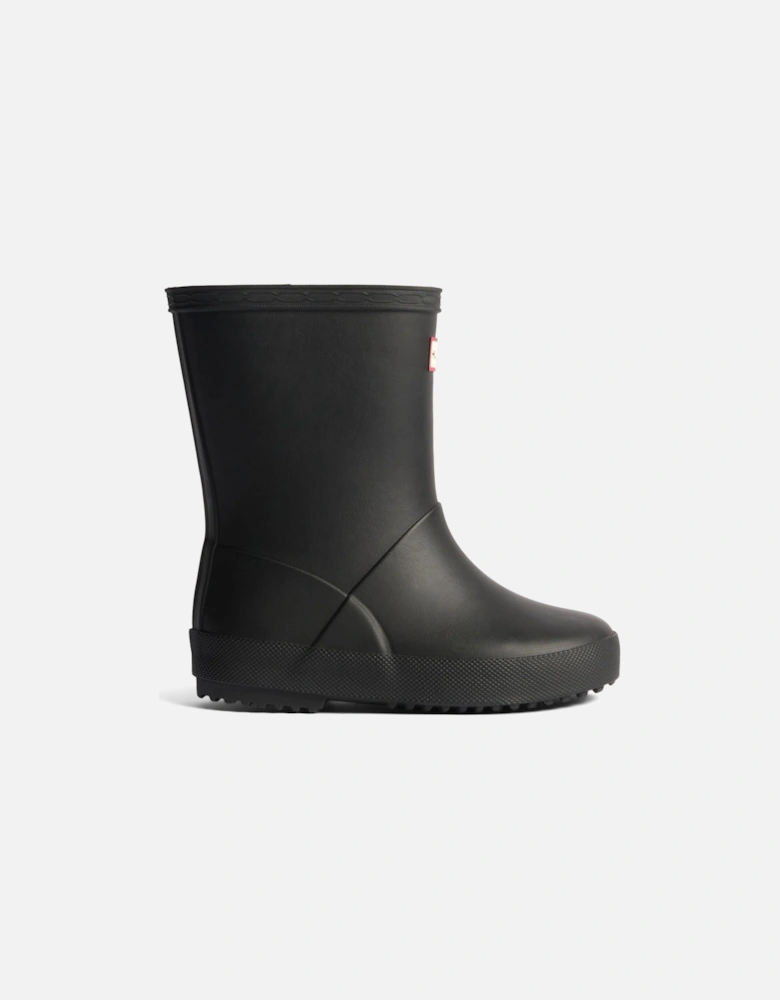 Kids First Insulated Boot Rubber Kid's Black Wellington Boots