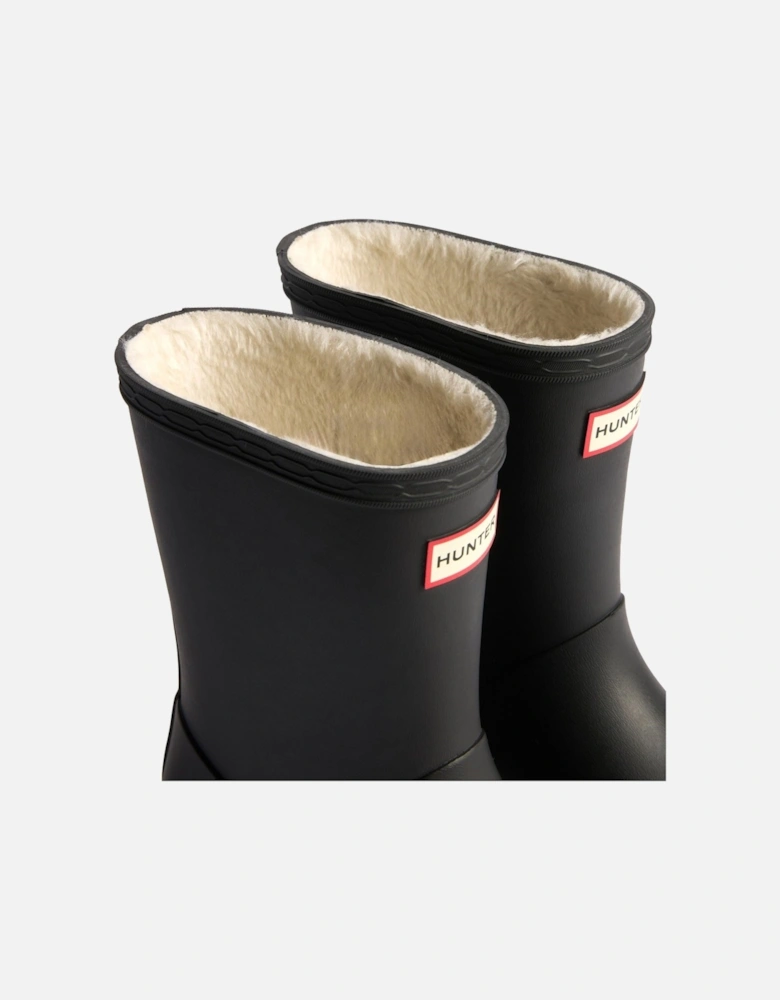 Kids First Insulated Boot Rubber Kid's Black Wellington Boots