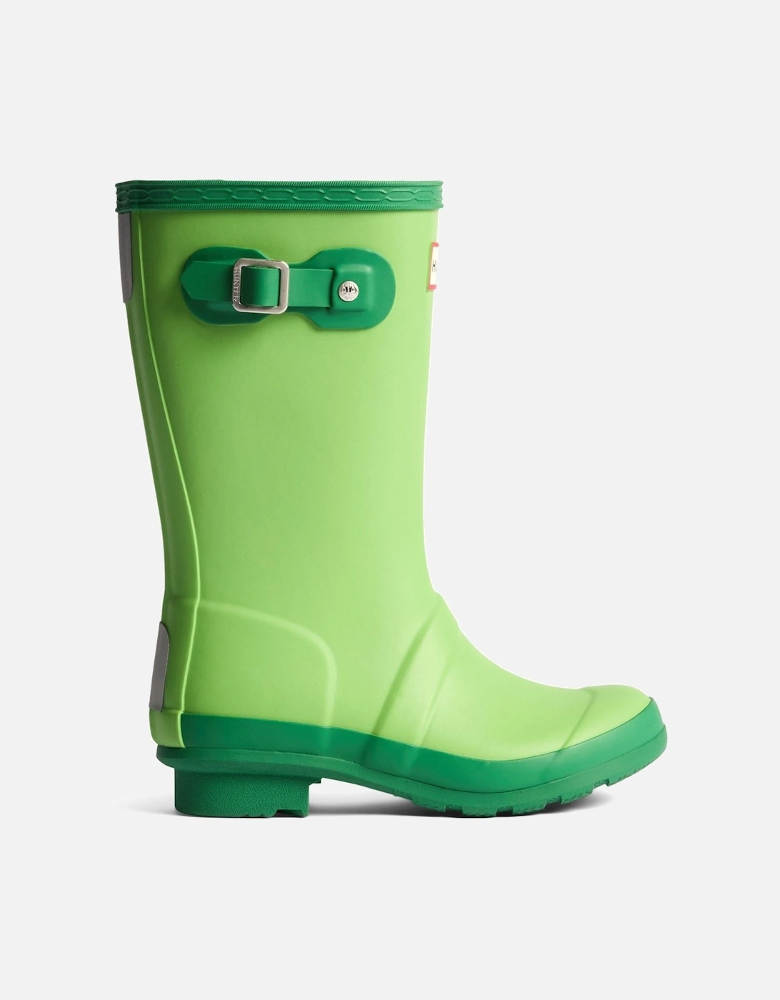 Junior Originals Boot Rubber Kid's Sea Lettuce/Twisting Green Wellington Boots