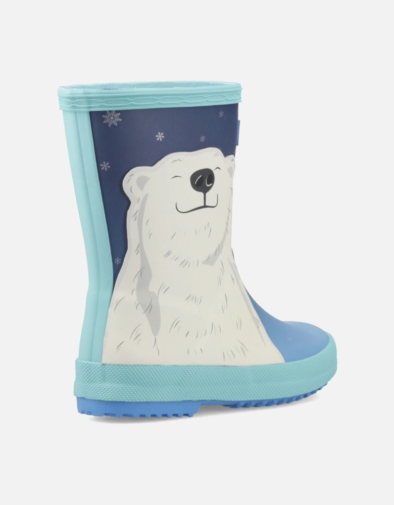 Kids First Insulated Boot Rubber Polar Bear Wellington Boots
