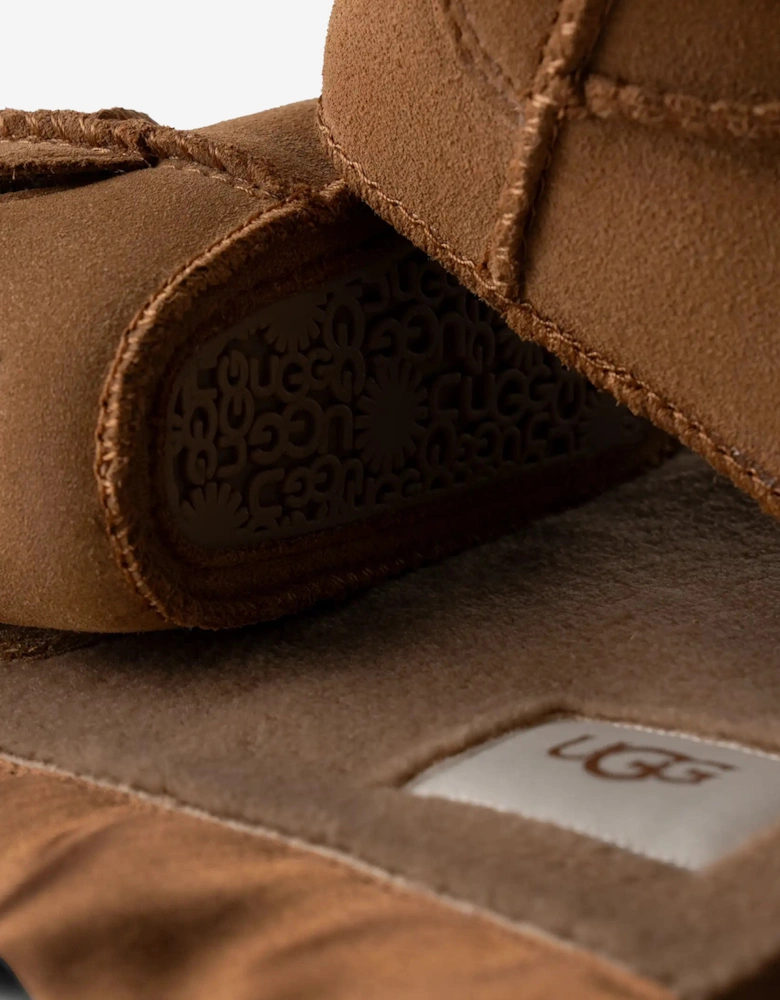 Baby Classic Boots and Lovey Set in Brown