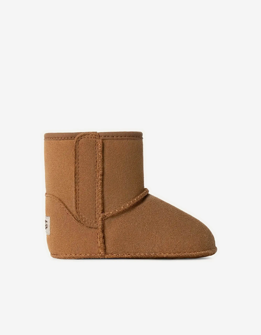 Baby Classic Boots and Lovey Set in Brown, 7 of 6