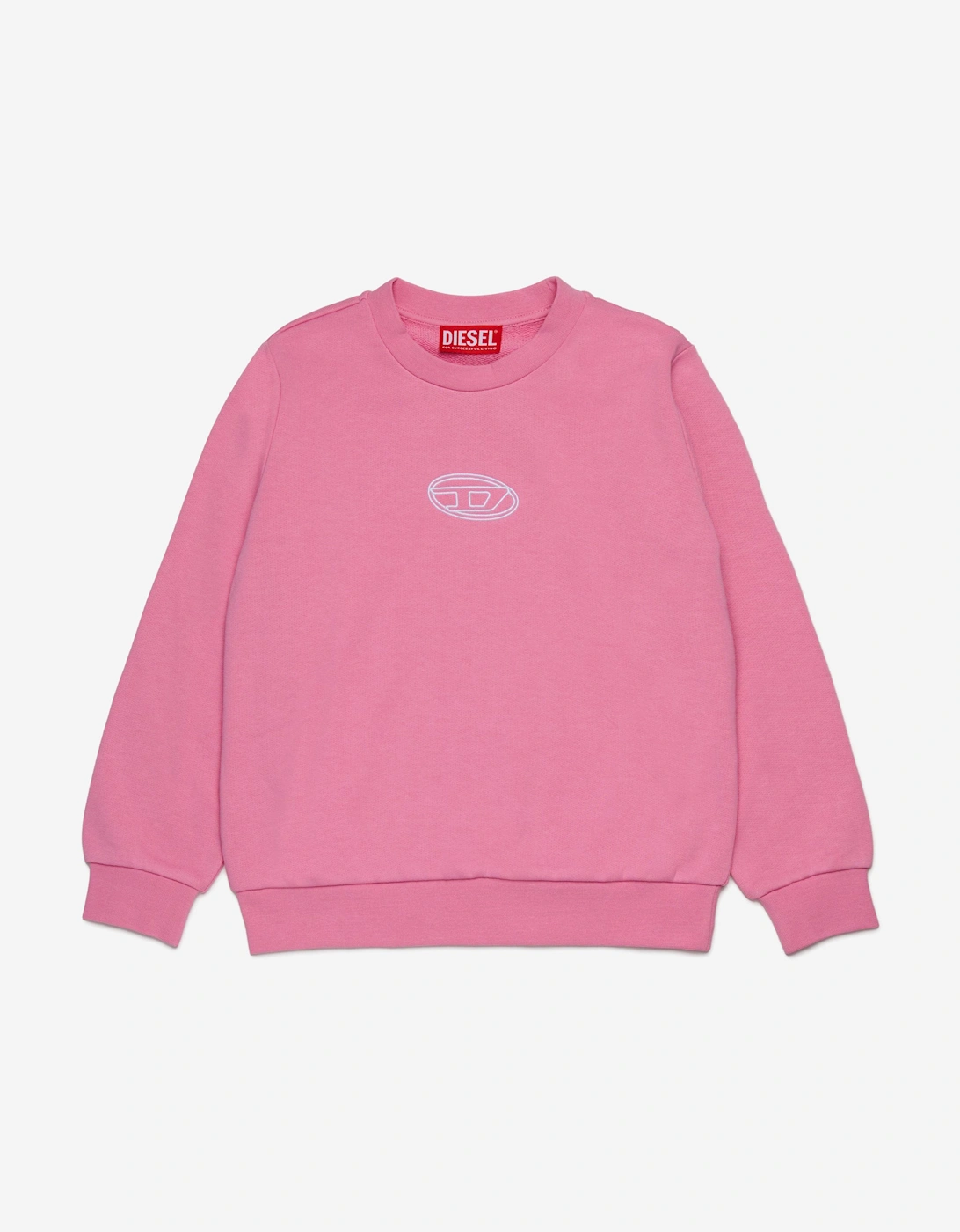 Girls Logo Sweatshirt in Pink, 5 of 4