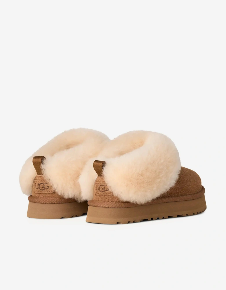 Girls Tazzelle Slippers in Brown