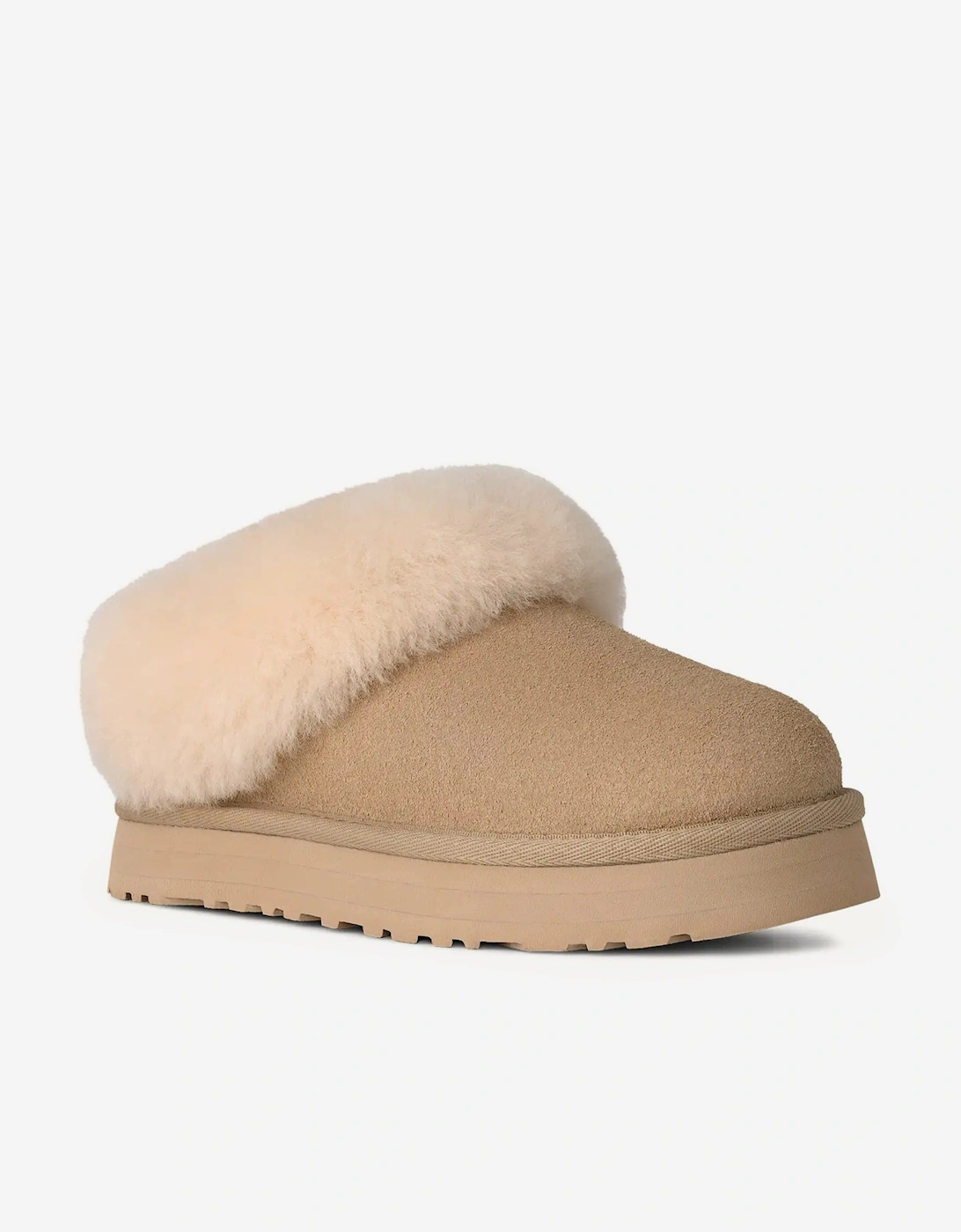 Girls Tazzelle Slippers in Beige