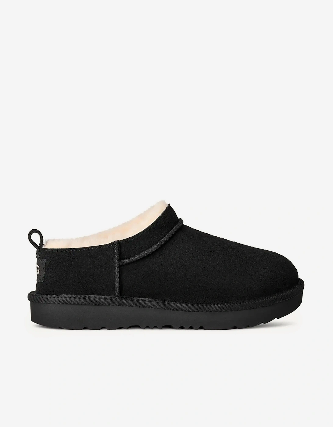 UGG Kids Classic Micro Slippers in Black - Size: EU 36 uk 3 us 4