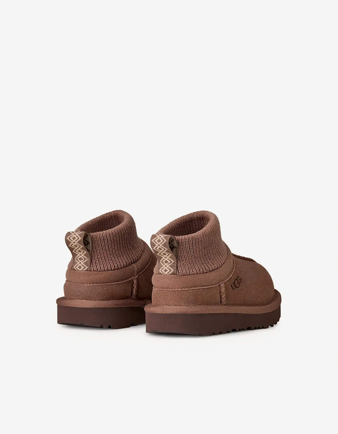 Kids Classic Ultra Stretch Cuff Boots in Brown