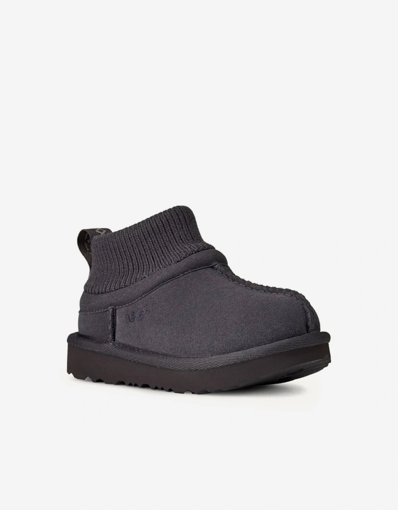 Kids Classic Ultra Stretch Cuff Boots in Grey