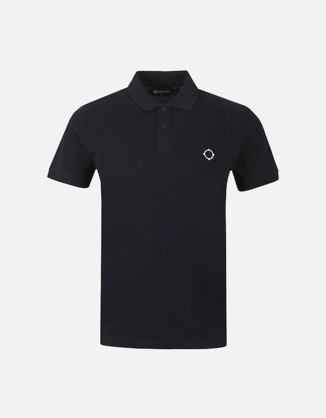 MAS4464 SS Pique Polo Shirt - Jet Black, 4 of 3