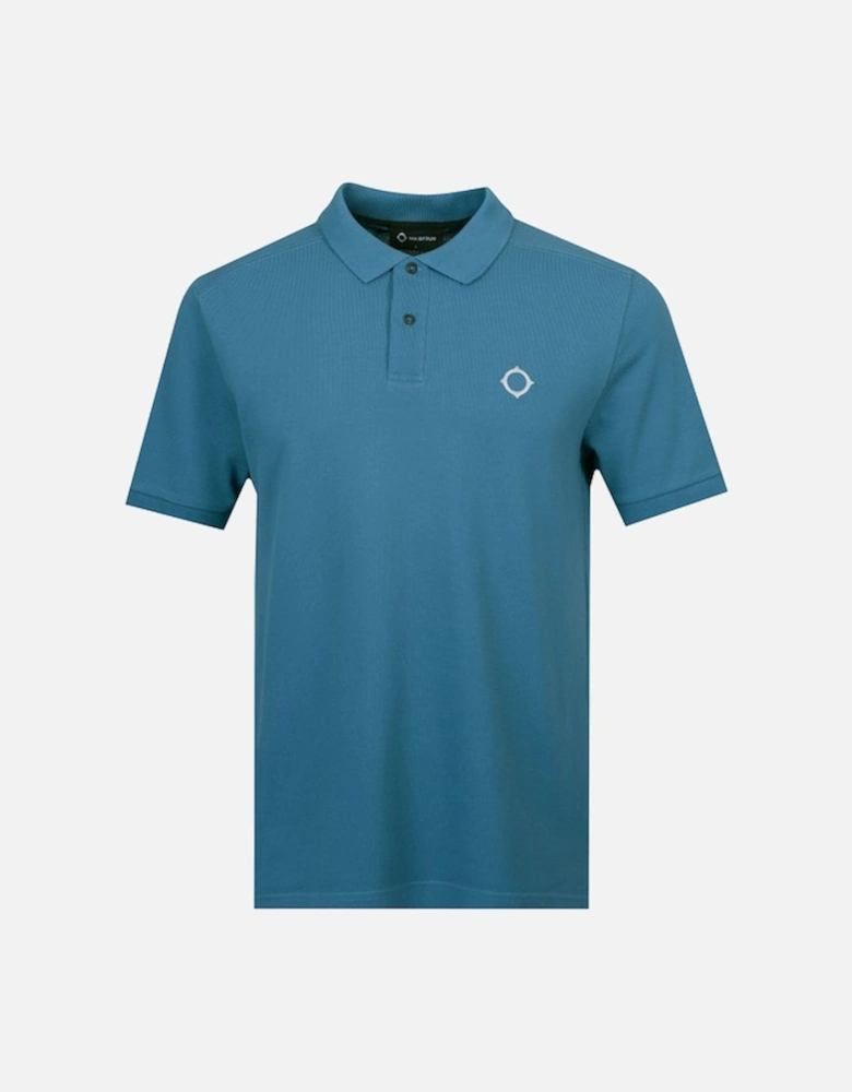 MAS4464 SS Pique Polo Shirt - Midnight