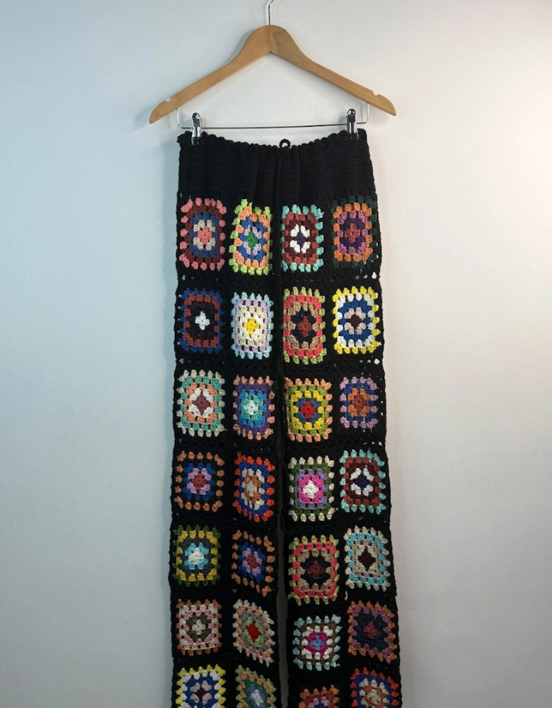 Crochet Flower Trousers