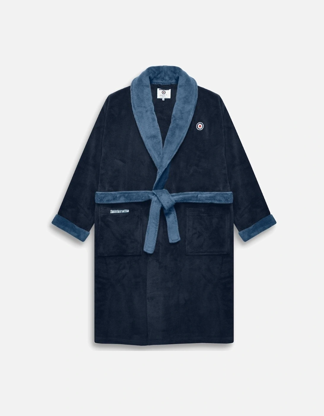 Mens Luxury Super Soft Fleece Dressing Gown, 2 of 1