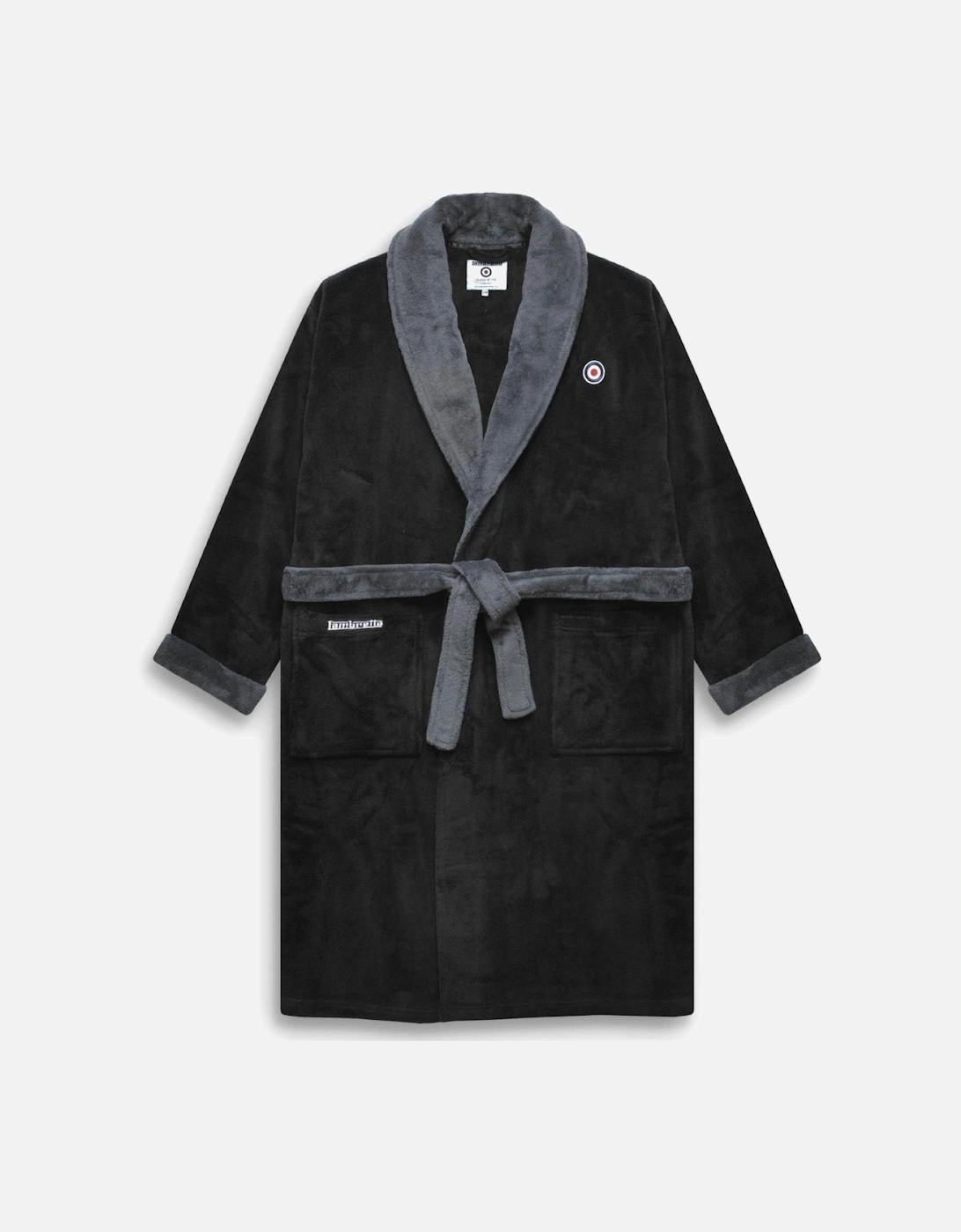 Mens Luxury Super Soft Fleece Dressing Gown, 2 of 1