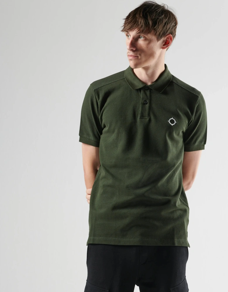 MAS4464 SS Pique Polo Shirt - Oil Slick