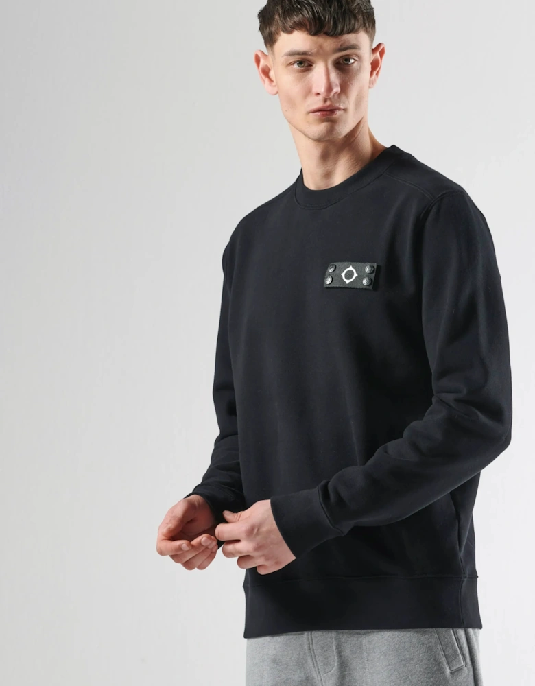 MAS4560 Neo Crew Sweatshirt - Jet Black