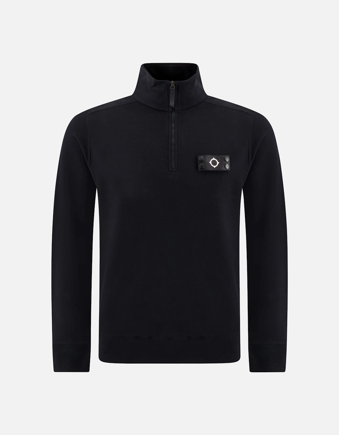 MAS4565 Neo Quarter Zip Sweatshirt - Jet Black, 6 of 5