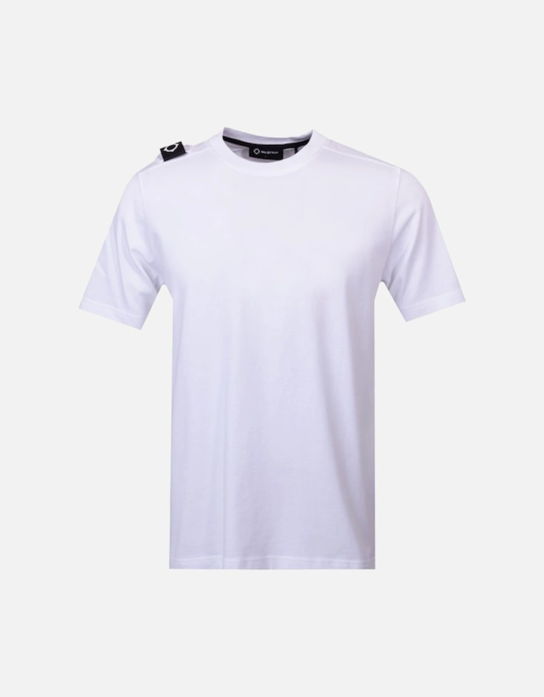 MAS8410 Badge Tee - Optic White