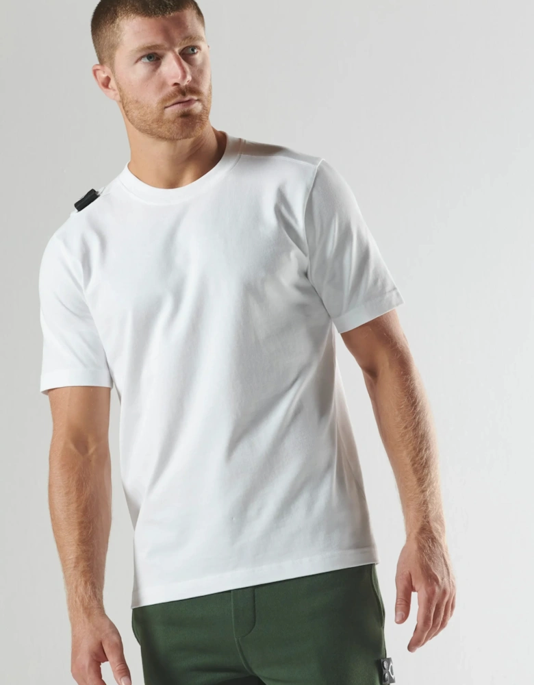 MAS8410 Badge Tee - Optic White