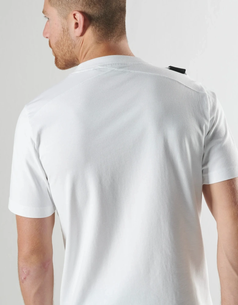 MAS8410 Badge Tee - Optic White