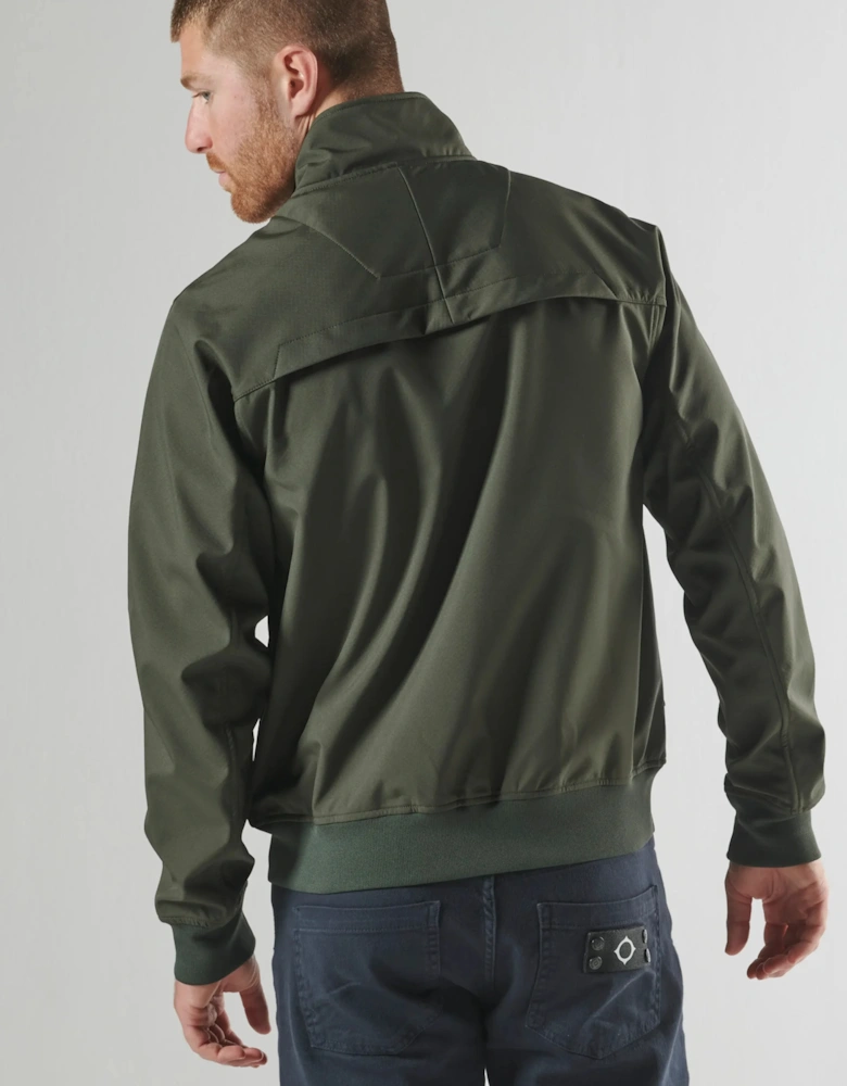 MAS1642 Brigade Softshell Bomber Jacket - Oil Slick