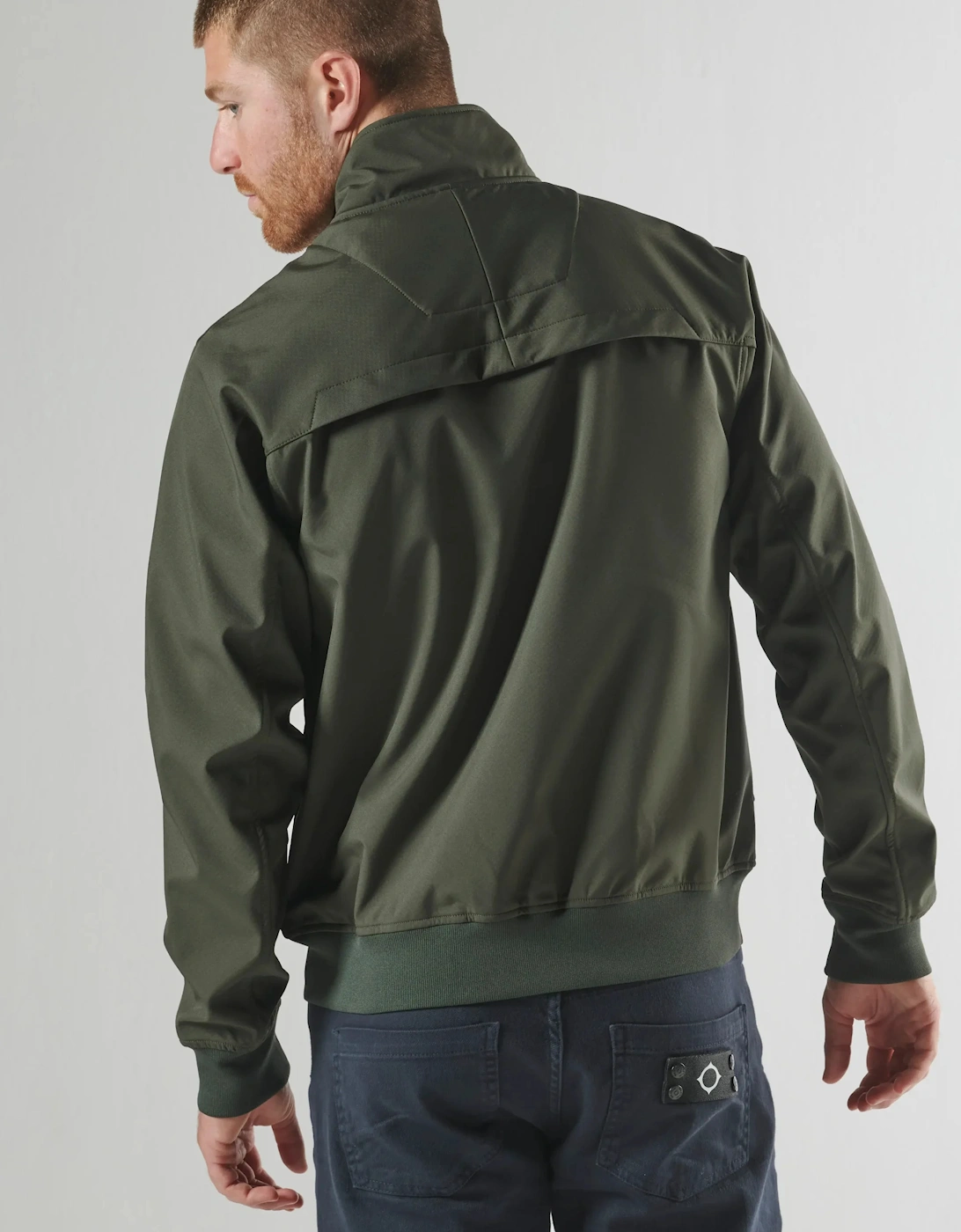 MAS1642 Brigade Softshell Bomber Jacket - Oil Slick