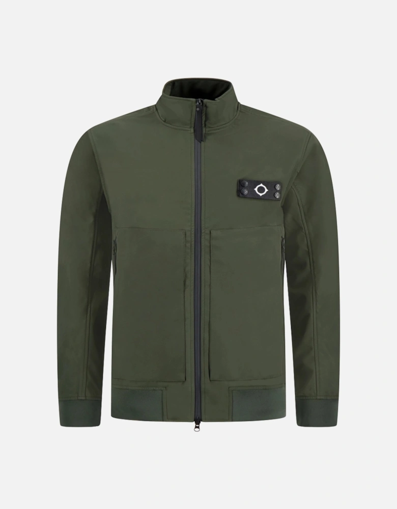 MAS1642 Brigade Softshell Bomber Jacket - Oil Slick