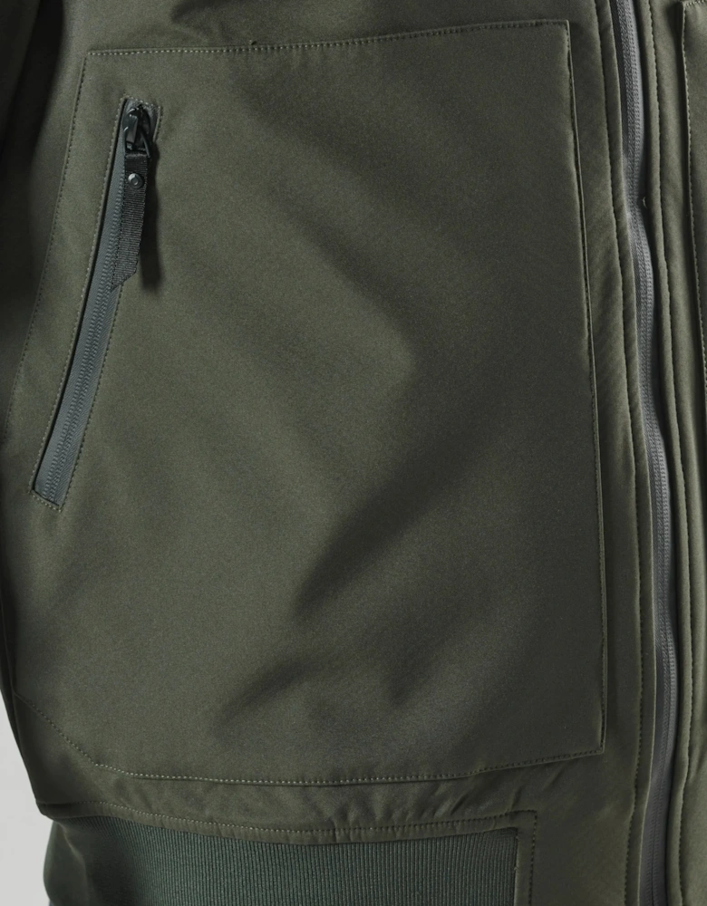 MAS1642 Brigade Softshell Bomber Jacket - Oil Slick