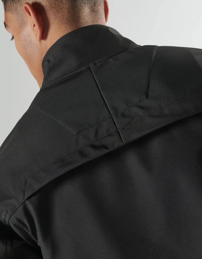 MAS6142 Brigade Softshell Bomber Jacket - Jet Black