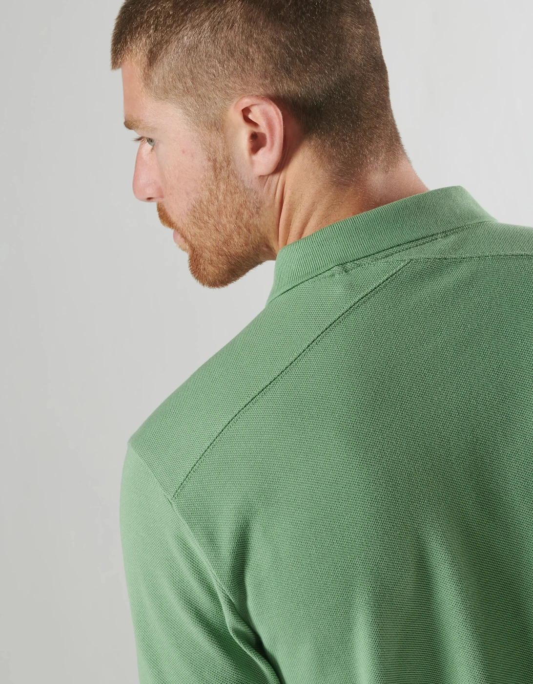 MAS4464 SS Pique Polo Shirt - Sage